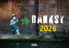 Cover Banksy Kalender 2026 Mittelformat
