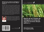 Efecto de los niveles de nitrógeno y la orina de vaca en el arroz (Oryza sativa L.)