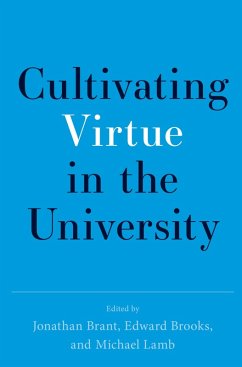 Cover Cultivating Virtue in the University