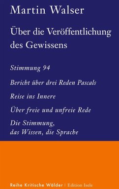 Cover Über die Veröffentlichung des Gewissens