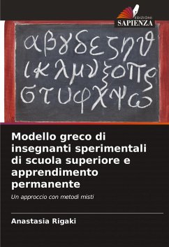 Cover Modello greco di insegnanti sperimentali di scuola superiore e apprendimento permanente