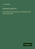 Almanach agricole Almanach agricole
