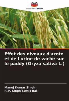 Cover Effet des niveaux d'azote et de l'urine de vache sur le paddy (Oryza sativa L.)
