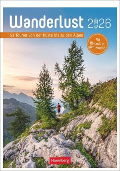 Cover Wanderlust Wochen-Kulturkalender 2026 - 53 Touren von Sylt bis zu den Alpen