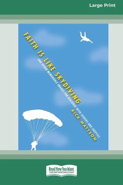 Cover Faith Is Like Skydiving