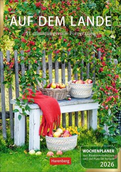 Cover Auf dem Lande Wochenplaner 2026 - 53 stimmungsvolle Fotografien