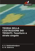 TEORIA DELLA COSTRUZIONE DEI TESSUTI: Tessiture a strato singolo TEORIA DELLA COSTRUZIONE DEI TESSUTI: Tessiture a strato singolo