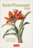 Bunte Pflanzenwelt Wochenplaner 2026 - 53 historische Illustrationen Bunte Pflanzenwelt Wochenplaner 2026 - 53 historische Illustrationen