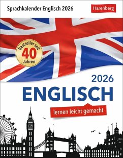 Englisch Sprachkalender 2026 - Englisch lernen leicht gemacht - Tagesabreißkalender - Bown, Hilary