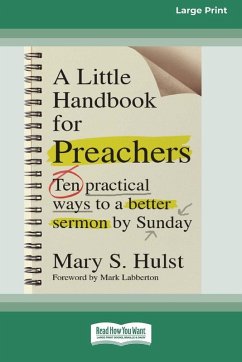 Cover A Little Handbook for Preachers