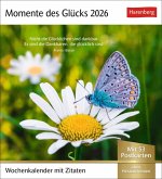 Momente des Glücks Postkartenkalender 2026 - Wochenkalender mit Zitaten, mit 53 Postkarten Momente des Glücks Postkartenkalender 2026 - Wochenkalender mit Zitaten, mit 53 Postkarten