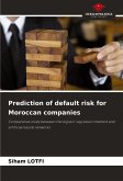 Prediction of default risk for Moroccan companies
