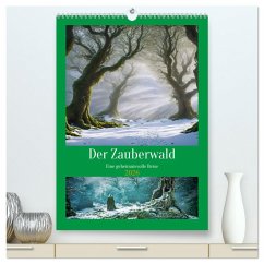 Cover Der Zauberwald Eine geheimnisvolle Reise (hochwertiger Premium Wandkalender 2026 DIN A2 hoch), Kunstdruck in Hochglanz