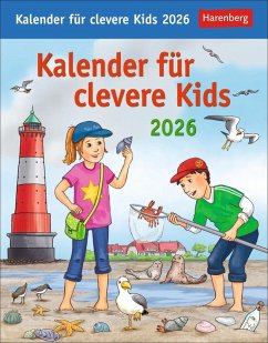 Cover Kalender für clevere Kids Tagesabreißkalender 2026
