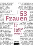 53 Frauen, die du gelesen haben musst Wochen-Kulturkalender 2026 53 Frauen, die du gelesen haben musst Wochen-Kulturkalender 2026