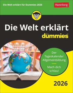 Cover Die Welt erklärt für Dummies Tagesabreißkalender 2026