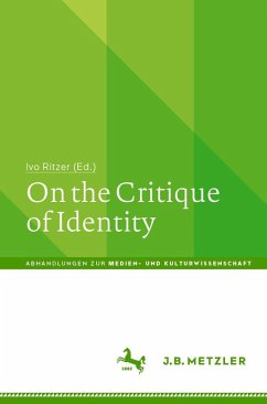 Cover On the Critique of Identity (eBook, PDF)