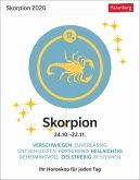 Skorpion Sternzeichenkalender 2026 - Tagesabreißkalender - Ihr Horoskop für jeden Tag Skorpion Sternzeichenkalender 2026 - Tagesabreißkalender - Ihr Horoskop für jeden Tag