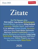 Zitate Tagesabreißkalender 2026 Zitate Tagesabreißkalender 2026