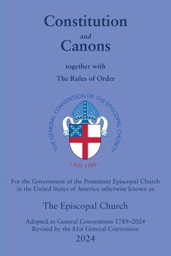 Cover Constitution and Canons