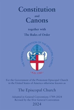 Cover Constitution and Canons