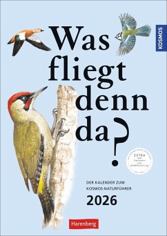 KOSMOS Was fliegt denn da? Wochenplaner 2026 - Der Kalender zum KOSMOS-Naturführer - Barthel, Peter H.