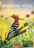 Heimische Vögel Wochenplaner 2026 - 53 faszinierende Fotografien Heimische Vögel Wochenplaner 2026 - 53 faszinierende Fotografien