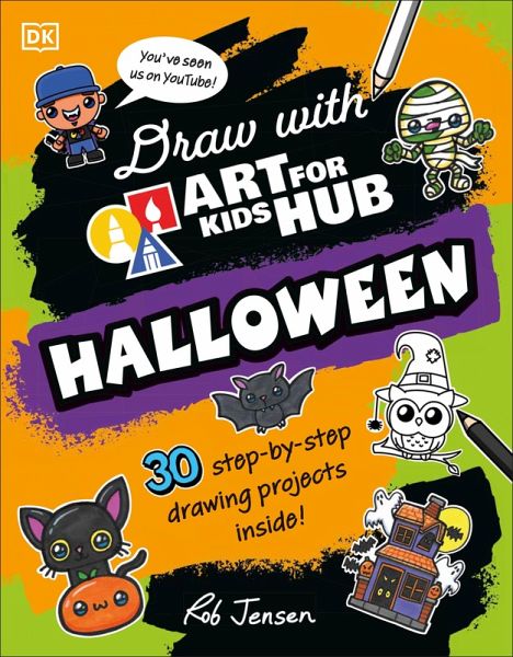 Draw with Art for Kids Hub Halloween (eBook, ePUB)