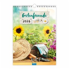 Trötsch Classickalender Gartenfreunde 2026 Cover Trötsch Classickalender Gartenfreunde 2026