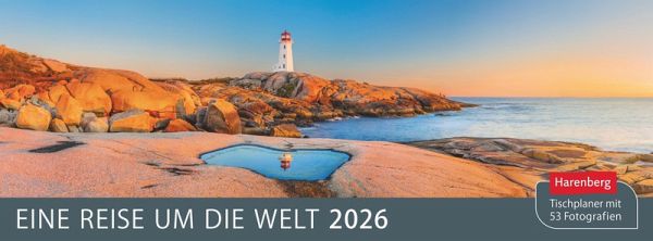 Eine Reise um die Welt Premium-Tischplaner 2026 - Wochenkalender mit 53 Fotografien Eine Reise um die Welt Premium-Tischplaner 2026 - Wochenkalender mit 53 Fotografien