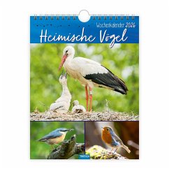Cover Trötsch Wochenkalender zum Hängen Heimische Vögel 2026