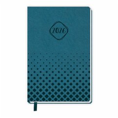 Cover Trötsch Taschenkalender A7 Soft Touch Petrol 2026