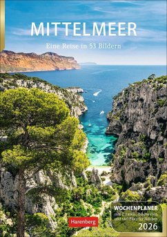 Cover Mittelmeer Wochenplaner 2026 - Eine Reise in 53 Bildern