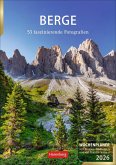 Berge Wochenplaner 2026 - 53 faszinierende Fotografien Berge Wochenplaner 2026 - 53 faszinierende Fotografien