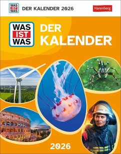 Cover WAS IST WAS Der Kalender Tagesabreißkalender 2026 - Kinderkalender