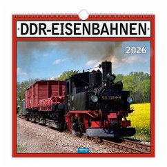 Cover Trötsch Technikkalender DDR-Eisenbahnen 2026