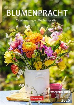 Cover Blumenpracht Wochenplaner 2026 - 53 stimmungsvolle Fotografien