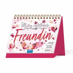 Trötsch Aufstellkalender Meine weltliebste Freundin 2026 Cover Trötsch Aufstellkalender Meine weltliebste Freundin 2026