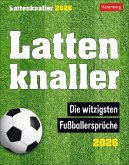 Lattenknaller Tagesabreißkalender 2026 - Die witzigsten Fußballersprüche Lattenknaller Tagesabreißkalender 2026 - Die witzigsten Fußballersprüche