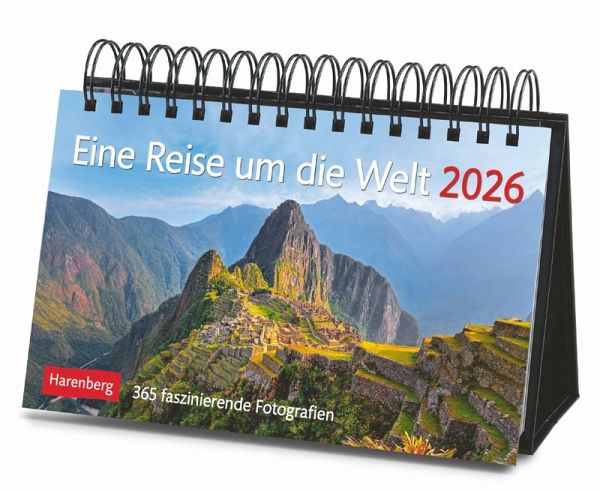 Eine Reise um die Welt Premiumkalender 2026 - 365 faszinierende Fotografien Eine Reise um die Welt Premiumkalender 2026 - 365 faszinierende Fotografien