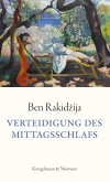 Verteidigung des Mittagsschlafs (eBook, ePUB)