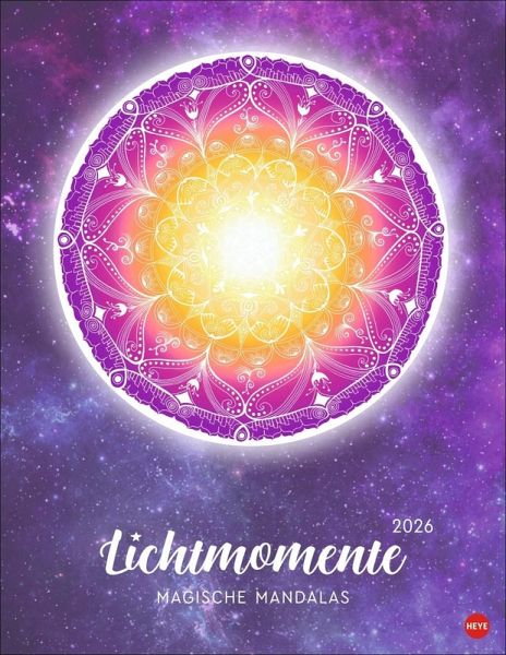 Lichtmomente Posterkalender 2026 - Magische Mandalas Lichtmomente Posterkalender 2026 - Magische Mandalas