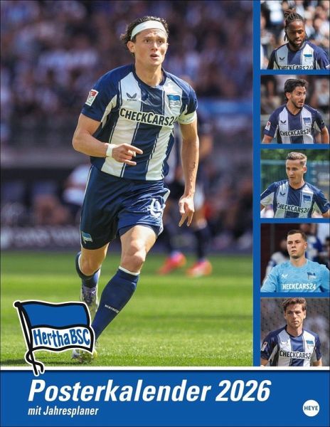 Hertha BSC Posterkalender 2026 Hertha BSC Posterkalender 2026