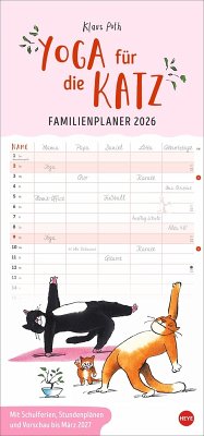 Cover Puth Yoga für die Katz Familienplaner 2026