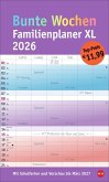 Bunte Wochen Familienplaner XL 2026 Bunte Wochen Familienplaner XL 2026