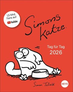 Cover Simons Katze Tagesabreißkalender 2026