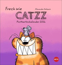 Cover Catzz Postkartenkalender 2026