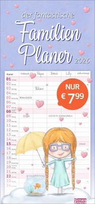 Cover times&more Zauberwesen Familienplaner 2026