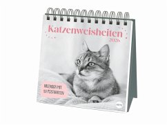 Cover Katzen Weisheiten Premium-Postkartenkalender 2026