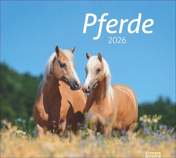 times&more Pferde Bildkalender 2026 times&more Pferde Bildkalender 2026